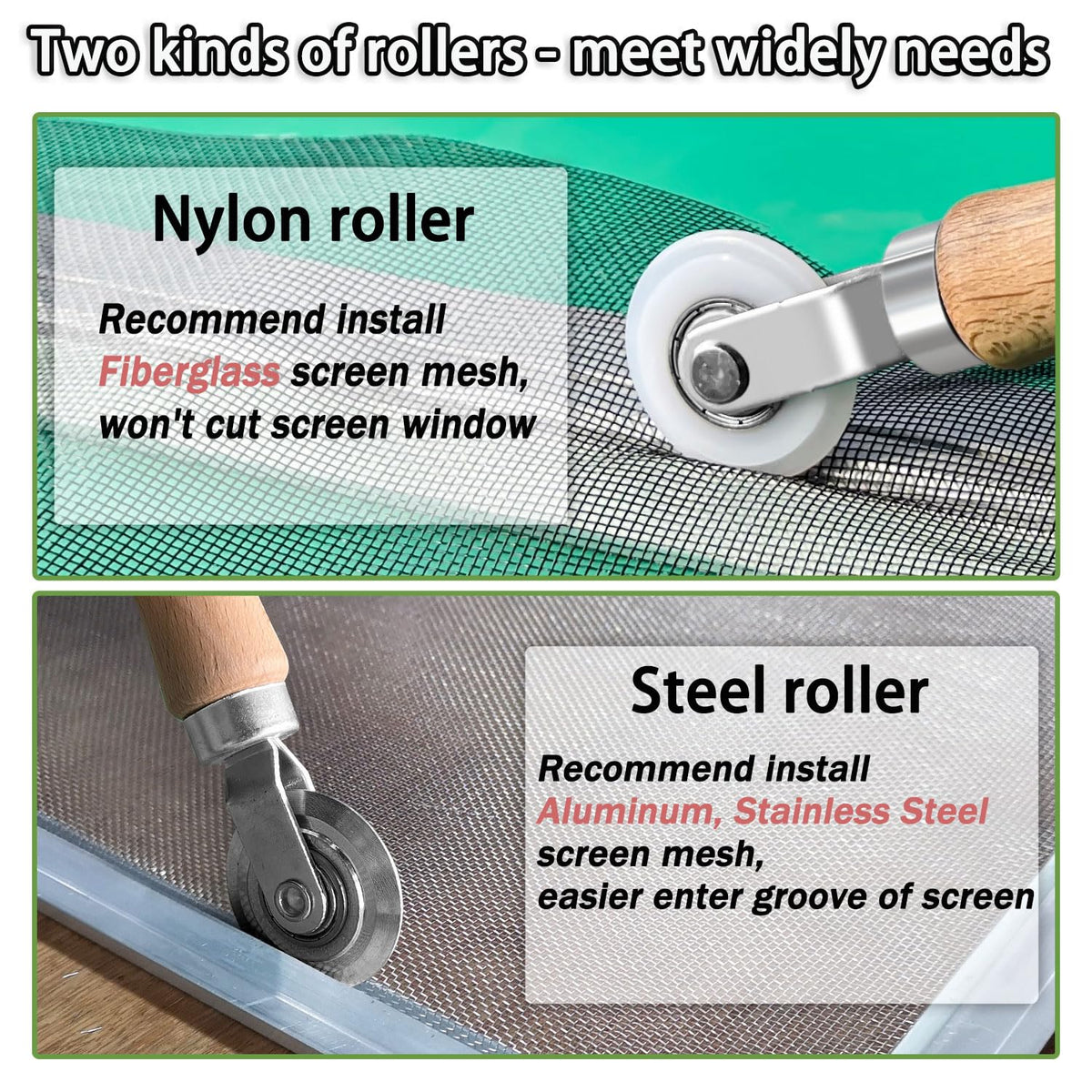 King&Charles screen clips secure mesh edges for reusable fixes