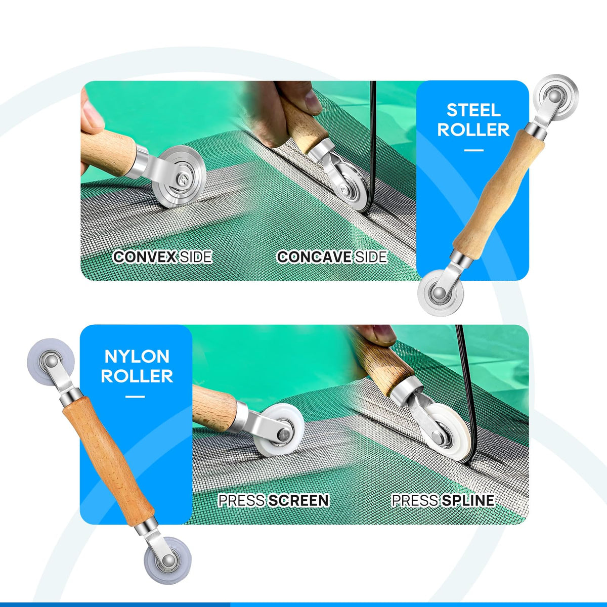 King&amp;Charles screen holder clips for firm, reusable fixing