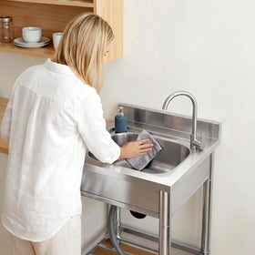 KINGBO 360-degree faucet turns for flexible washing