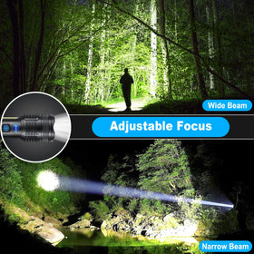 KINGCAESAR adjustable beam distance enables long-range searching