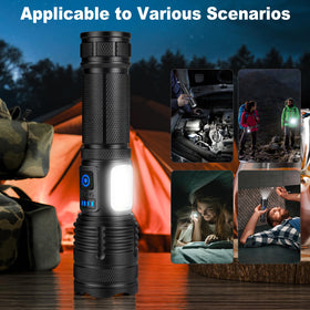KINGCAESAR rugged aluminum body resists drops and harsh conditions