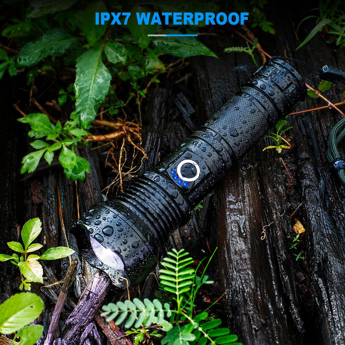 KINGCAESAR flashlights come with accessories and warranty for peace of mind