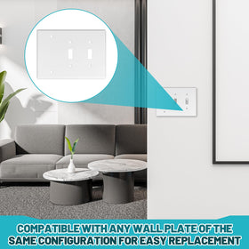 Easy installation with included screws for quick upgrades