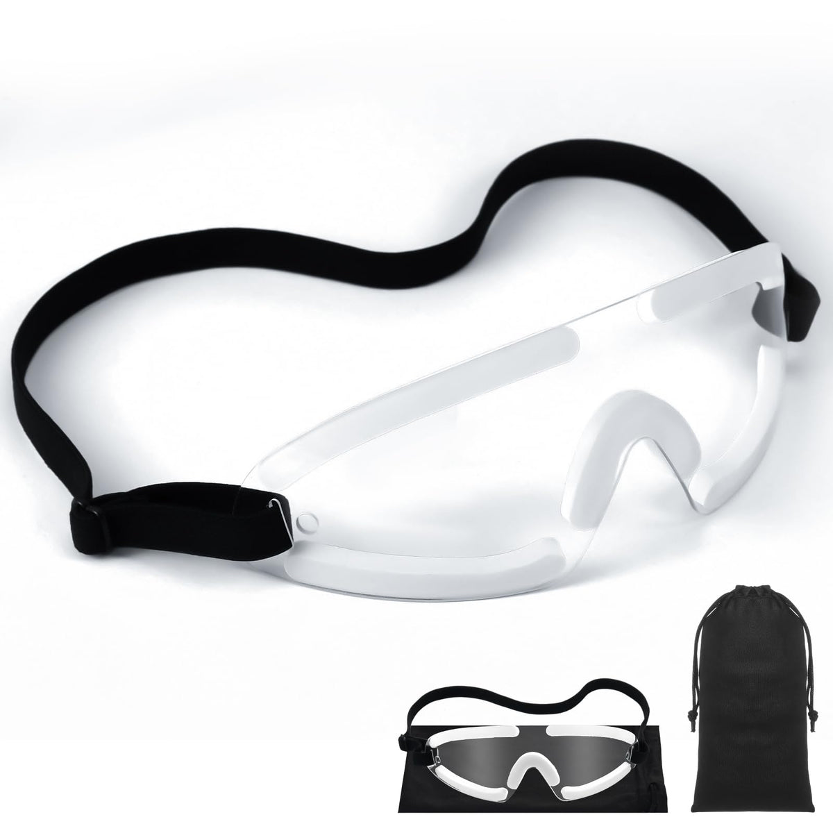 Kingdder Eye Shield with adjustable strap for a secure, sleep-friendly fit.