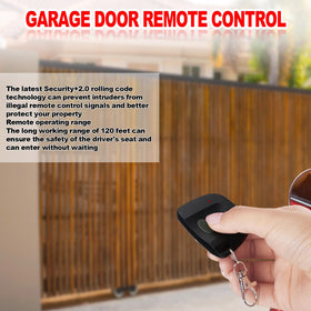 Kingdder remote with keychain offers portable access control.