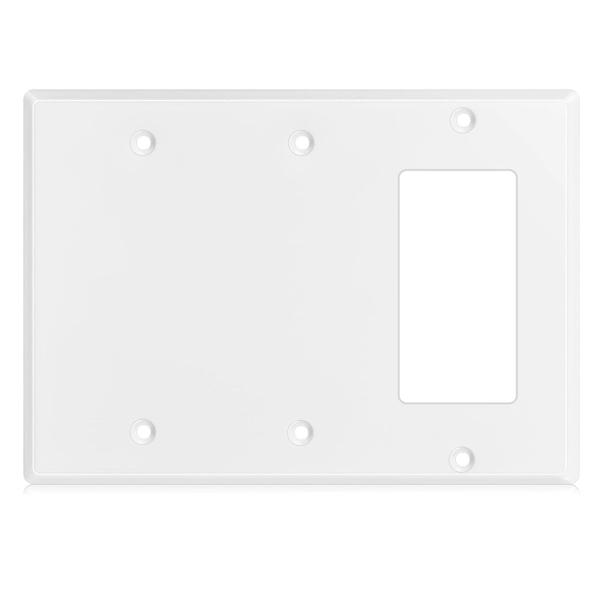 Kingdder versatile wall plate fits switches, USB sockets, and GFCI outlets.