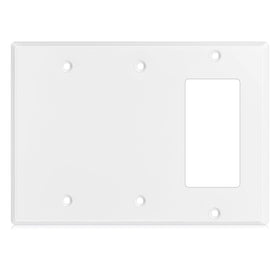 Kingdder versatile wall plate fits switches, USB sockets, and GFCI outlets.