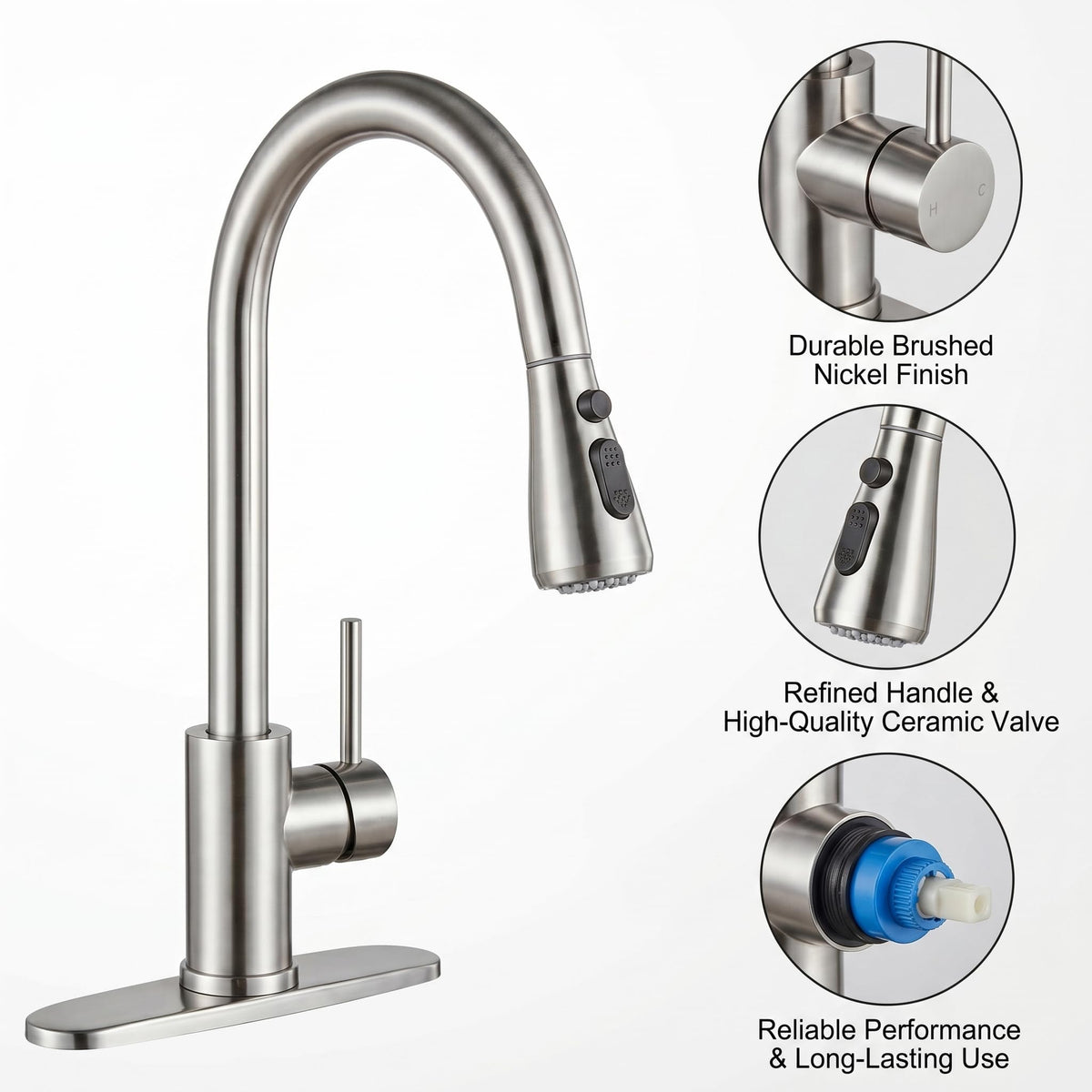 KINGO HOME quick DIY installation with clear mounting instructions