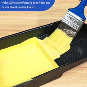 KingOrigin 2-inch brush widens paint coverage on walls and decks.