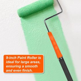 KingOrigin 4-inch roller cover enables precise edging around windows and trim.