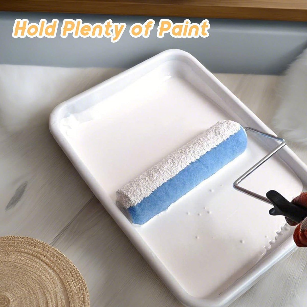 KingOrigin durable metal tray built for long-lasting painting sessions.