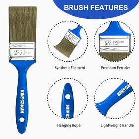 KingOrigin easy-clean brush design supports quick cleanup after projects.