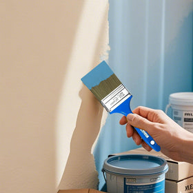 KingOrigin easy-clean brush set for reusable painting sessions.