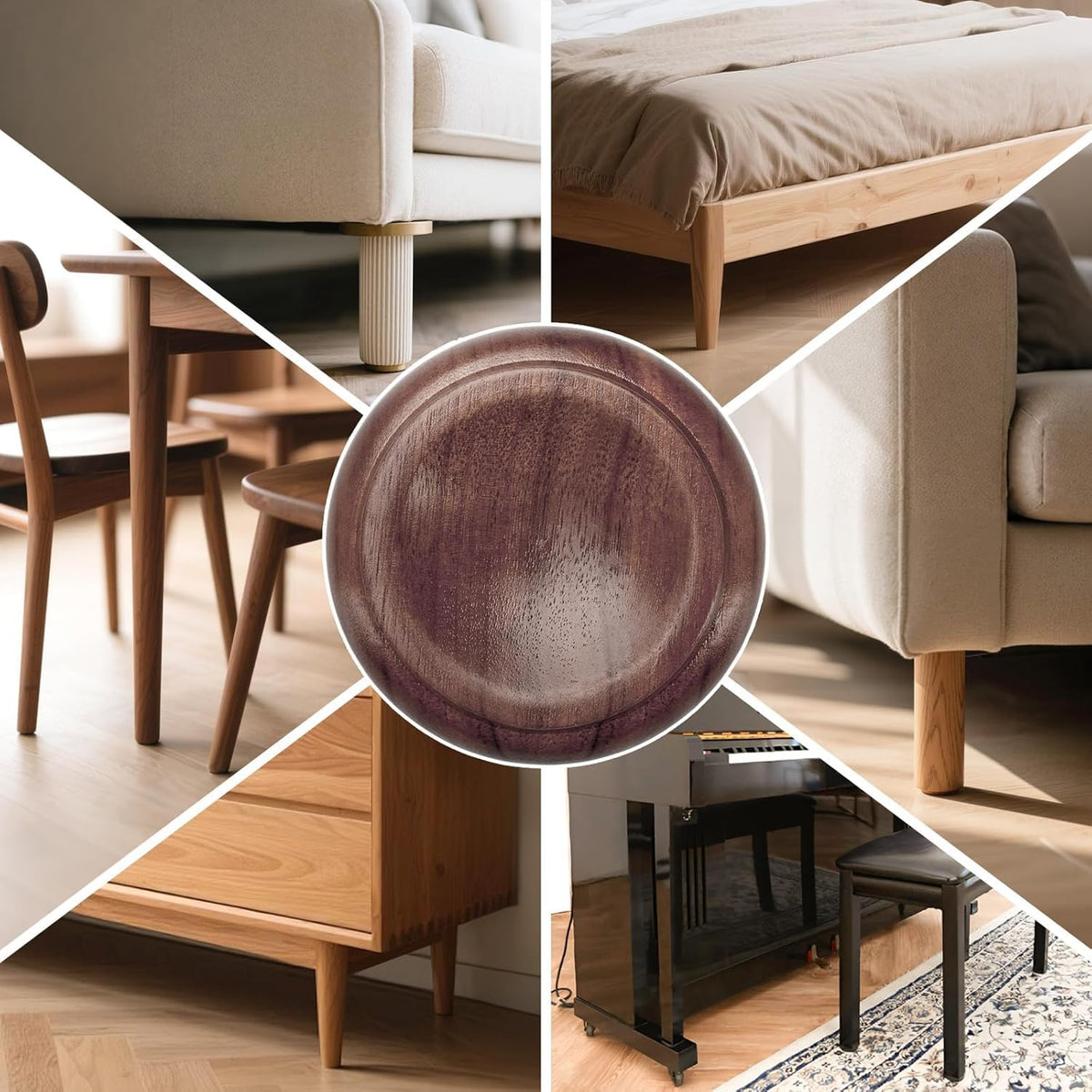 KingPoint protective setup for furniture during rearrangement on floors