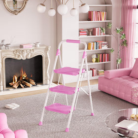 KINGRACK ladder with ergonomic handle aids safe ascent and descent