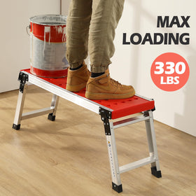 KINGRACK 330-lb capacity supports heavy tools during home and workshop tasks.
