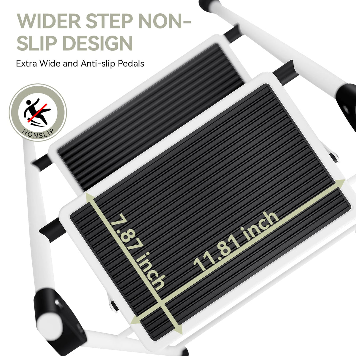 KINGRACK folding ladder folded for compact storage and transport.