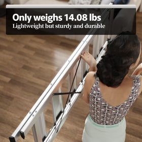 KINGRACK ladder handrail provides extra grip and balance.
