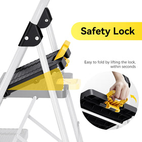 KINGRACK ergonomic safety lock ensures smooth folding and reliable setup.
