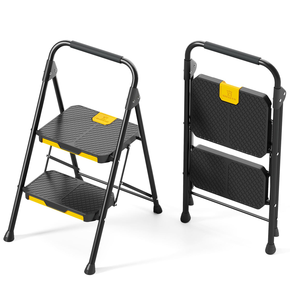 KINGRACK handrail offers extra balance during climbs.