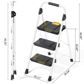 KINGRACK versatile home or office ladder for cleaning, painting, and DIY projects.