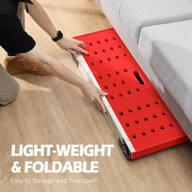 KINGRACK lightweight foldable design enables easy transport and convenient storage.