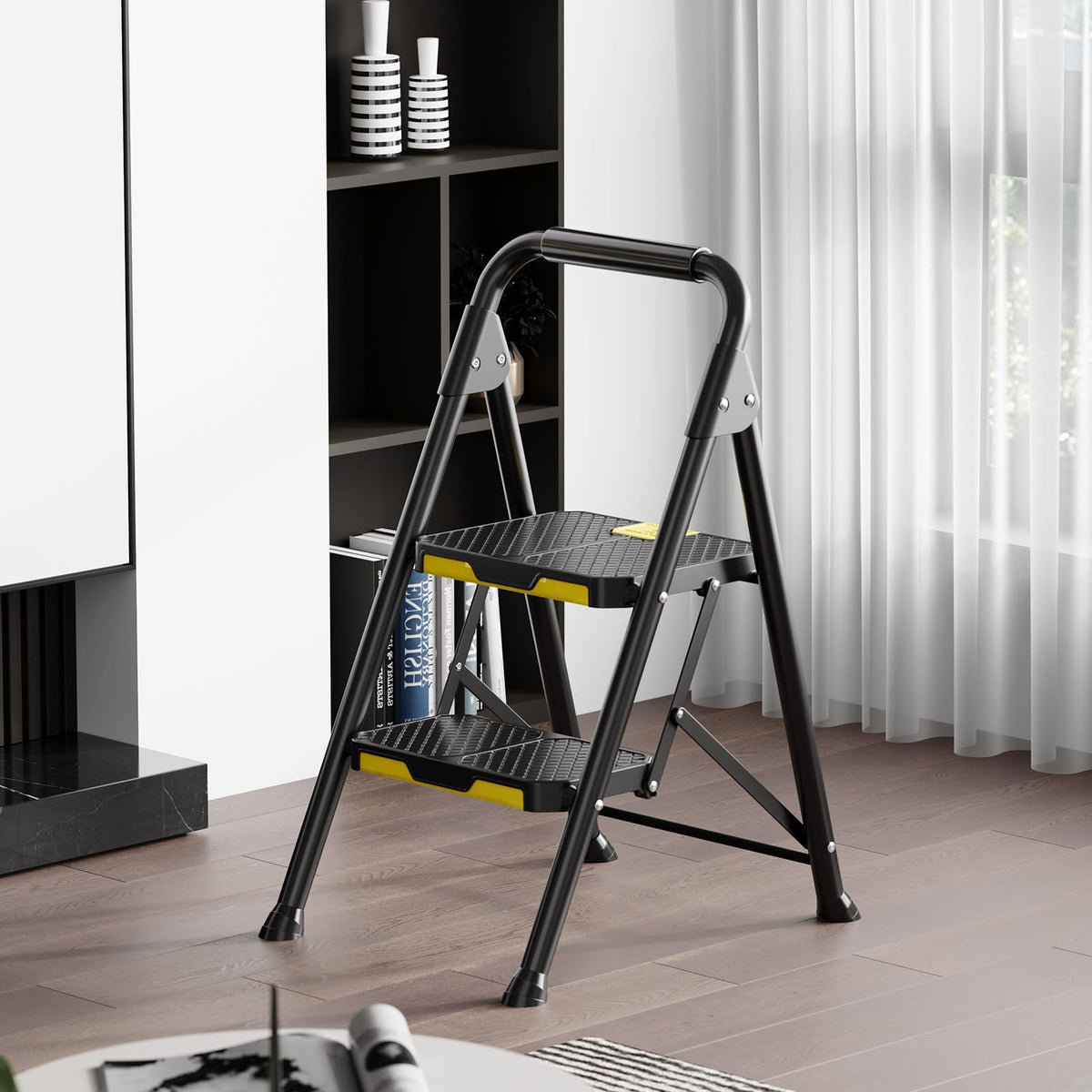 KINGRACK steel frame delivers solid support and durability.