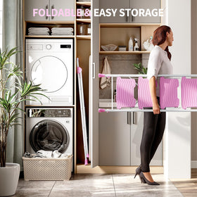 KINGRACK sturdy iron triangular frame enhances overall stability.