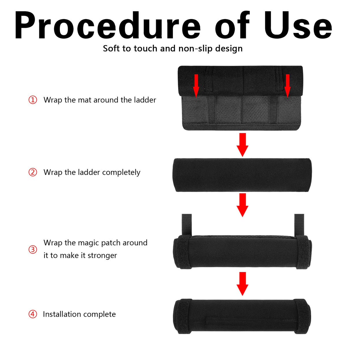 Kingshion pads show 10 adjustable straps for secure installation