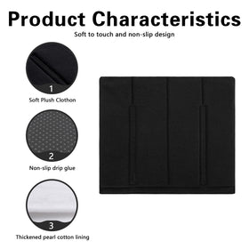 Kingshion ladder pads back with waterproof backing and anti-slip beads for grip