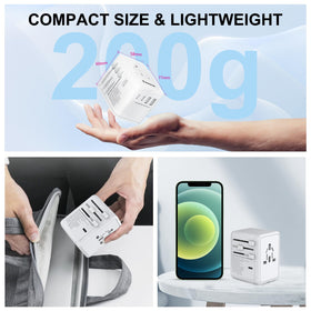 KINGSTAR travel adapter makes a thoughtful gift for frequent travelers.