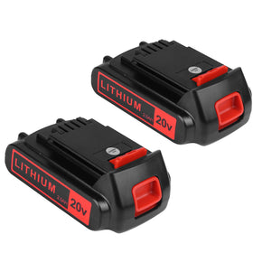 KINGTIANLE LBXR20 two-pack battery front view for extended cordless use