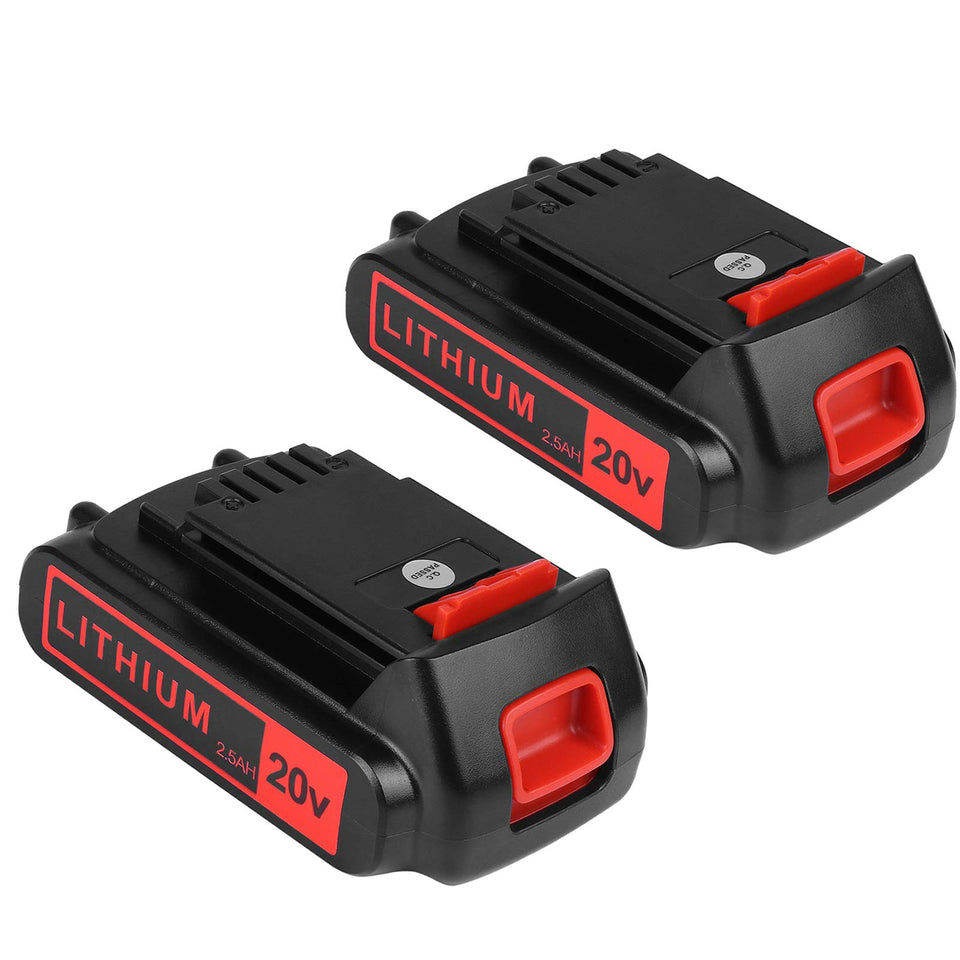 KINGTIANLE LBXR20 two-pack battery front view for extended cordless use