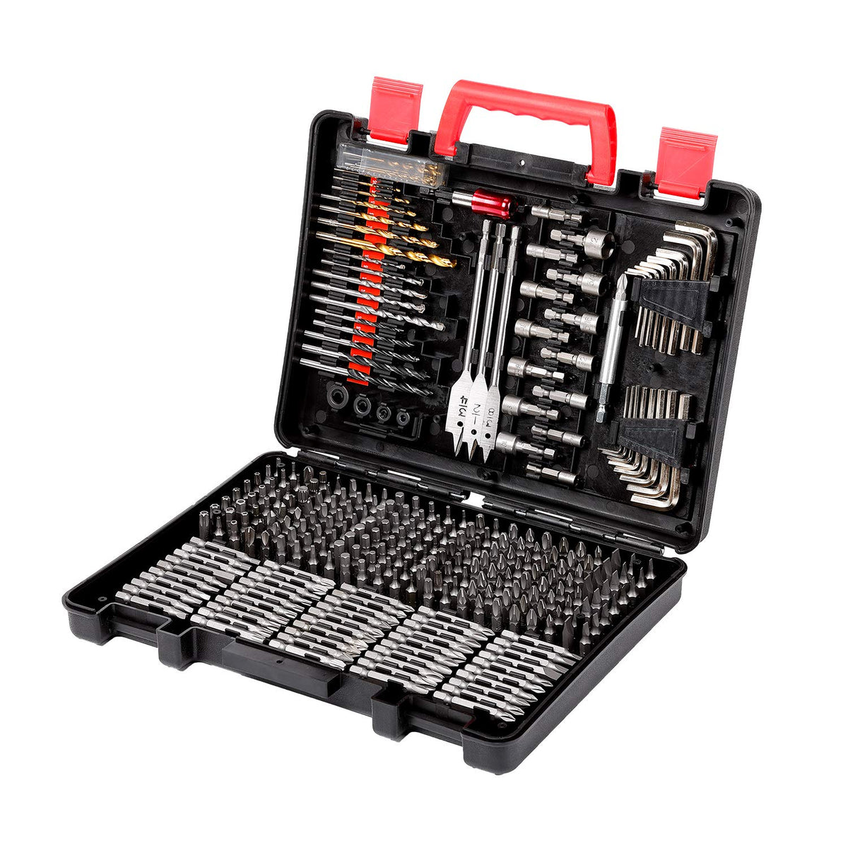 KingTool 318-piece set with organized case for quick DIY projects
