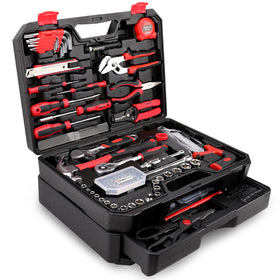 KingTool 325-piece tool kit in a sturdy box for organized home repairs.