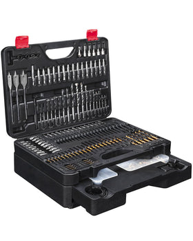 KingTool 400pcs drill bit set in a drawer-case for quick, organized access