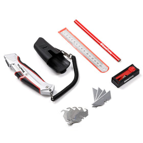KingTool 6 inch stainless steel ruler included for precise measurements