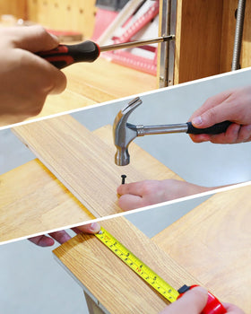 KingTool bit holders and 9mm utility cutter handle versatile cutting tasks.