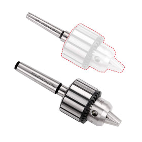 KingTool chuck tightening key in use for smooth jaw adjustment