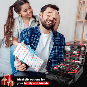 KingTool complete home-repair kit ideal for DIY enthusiasts.