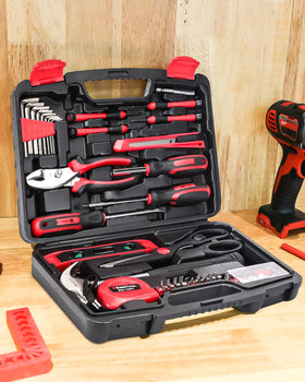 KingTool hammer and soft grip pliers offer reliable leverage.