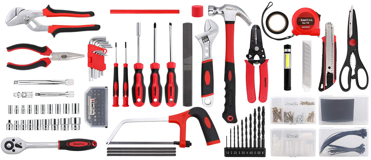 KingTool heat-treated chrome tools resist corrosion for long-lasting performance.