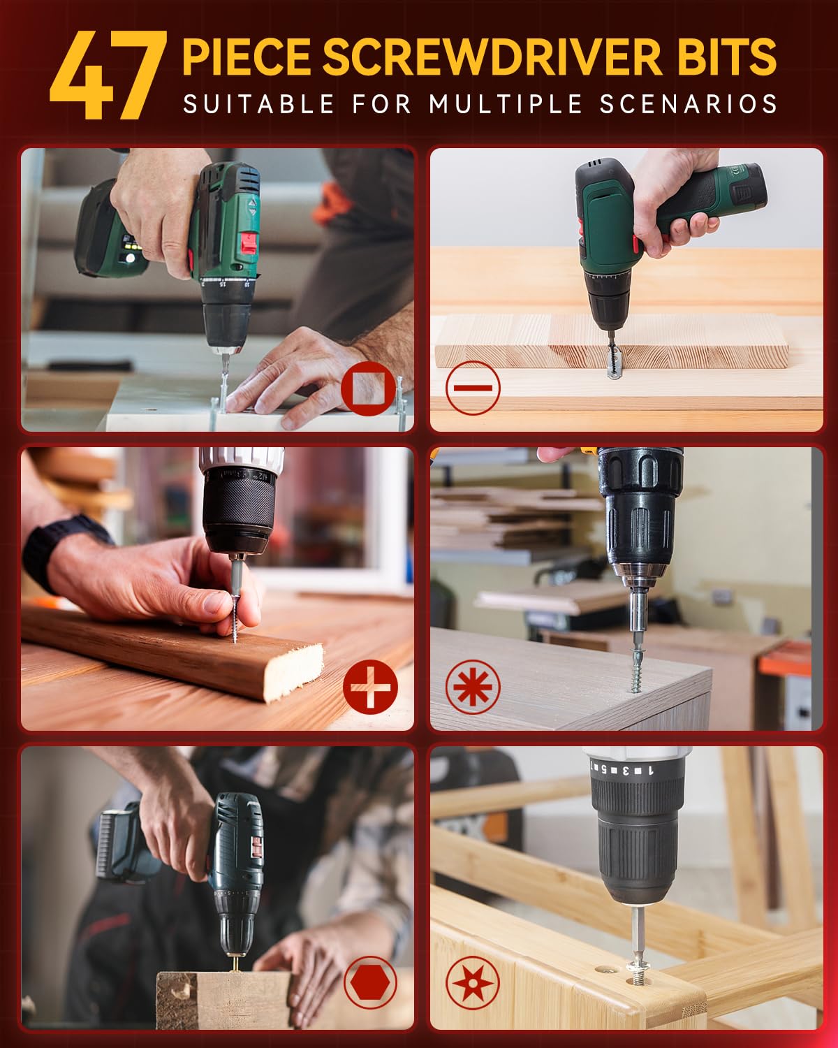 KingTool masonry drill bits for concrete and brick projects