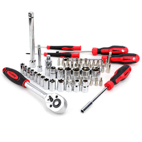KingTool versatile pliers, hammer, and tape measure for quick fixes around the home.