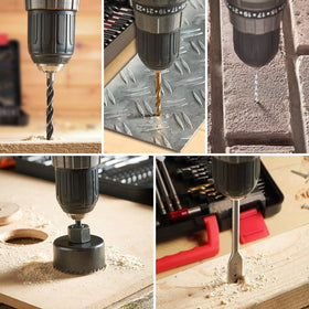 KingTool twist drills and screwdriver bits for versatile fasteners