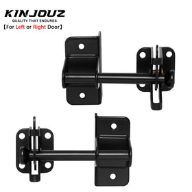 KINJOUZ gravity lock action secures gate automatically for reliability