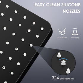 KINLIV silicone nozzles enable one-touch cleaning to prevent buildup.