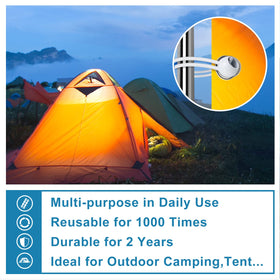 Kinzomor tent canopy attachment ball bungee 6inch for quick, reliable securing