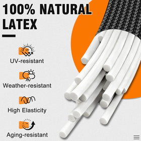 Kinzomor-durable-abs-hooks-strong-core withstands heavy loads safely.