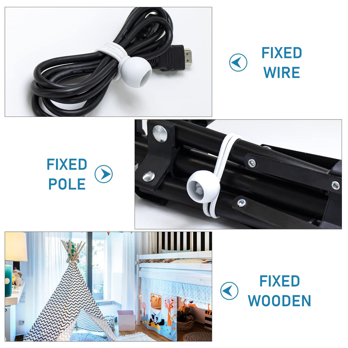 Kinzomor travel-friendly camping-cord is compact and versatile for travelers.